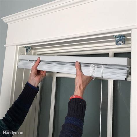 installing window blinds inside mount